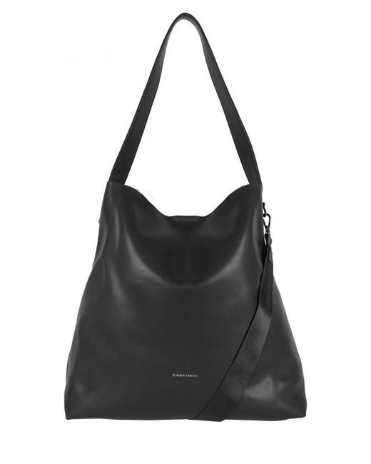 Claudia Canova Black Mono Tote Bag