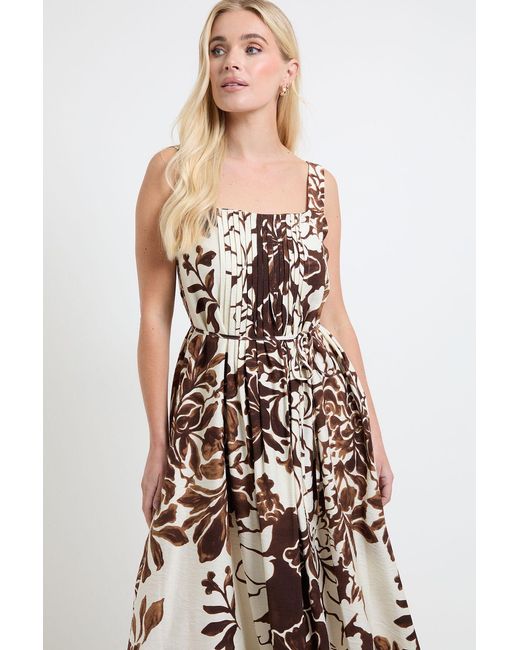 Wallis White Petite Summer Floral Maxi Dress