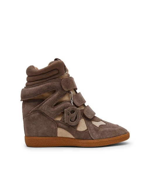 Steve Madden Brown Suede Mavis Sneakers