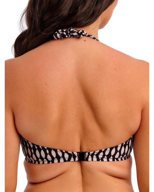 Fantasie Black Shell Bay Halter Top