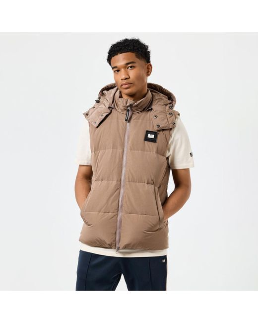 Weekend Offender Natural Gordini Down Gilet for men