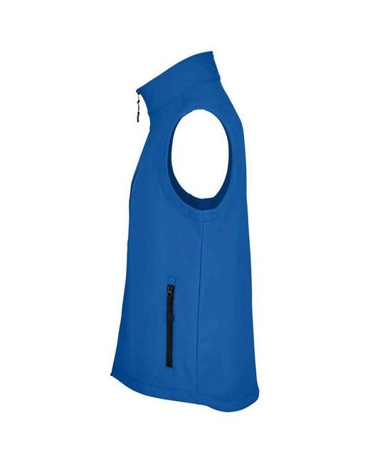 Sol's Blue Race Softshell Body Warmer (Royal)