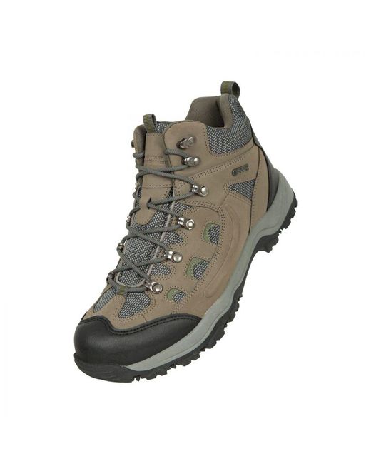 Mountain Warehouse Gray Adventurer Waterproof Hiking Boots () for men