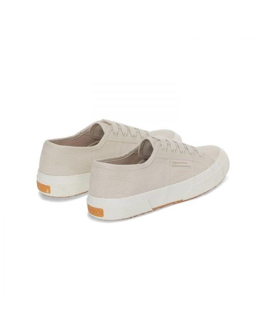 Superga Gray Adult 2750 Organic Cotton Trainers (Dried Leaves)