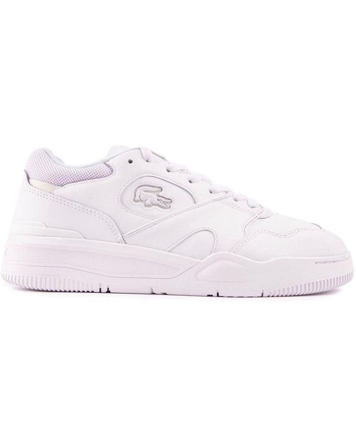 Lacoste White Line Shot Trainers for men