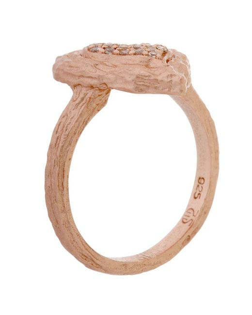 Orphelia White 925 Sterling Ring