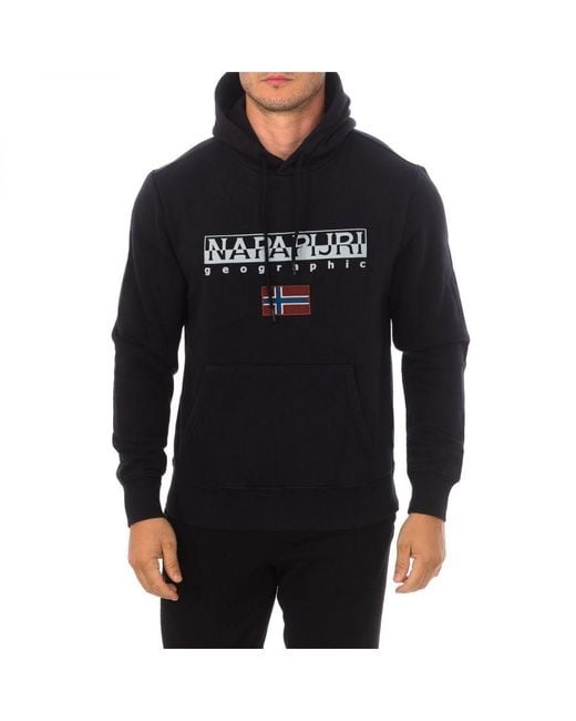 Napapijri B-ayas H1-sweatshirt in het Black voor heren