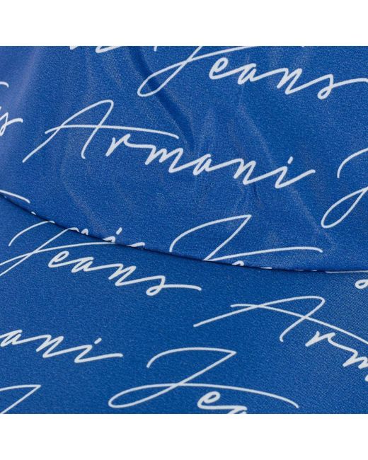 Armani Blue Printed Name Cap 934052-8Ph0C for men