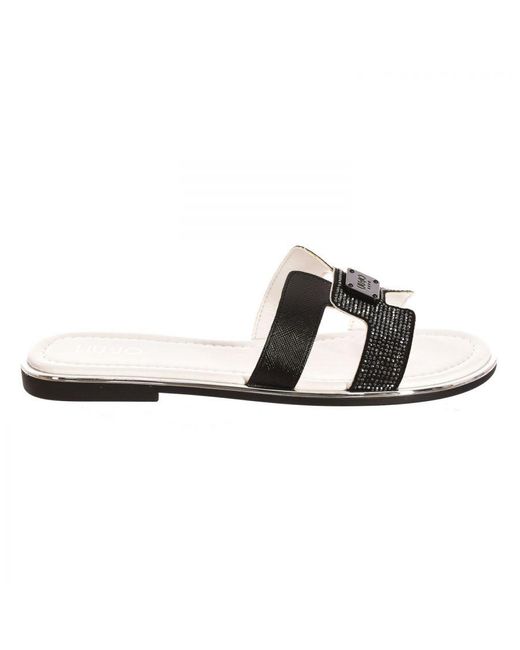 Liu Jo Black Slipper Style Sandal Sally 511 4A3711Tx309