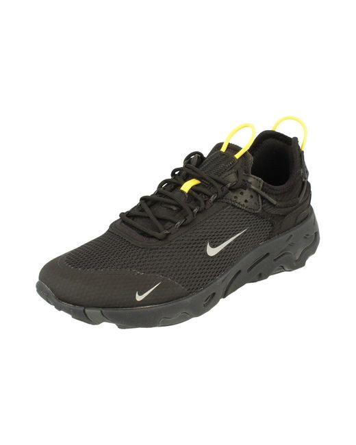 Nike Black React Live S Running Trainers Do6707 Sneakers Shoes for men