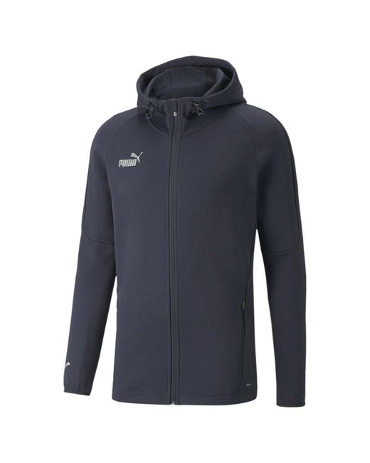 PUMA Blue Teamfinal Track Jacket Cotton for men