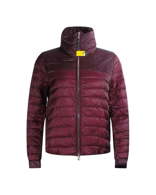 Parajumpers Purple Mao Burgundy Down Jacket