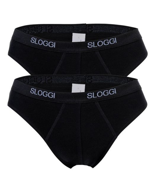 Sloggi Black Basic Mini Brief for men