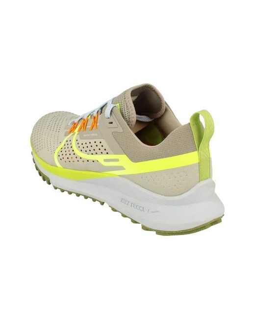 Nike Green React Pegasus Trail 4 Trainers for men