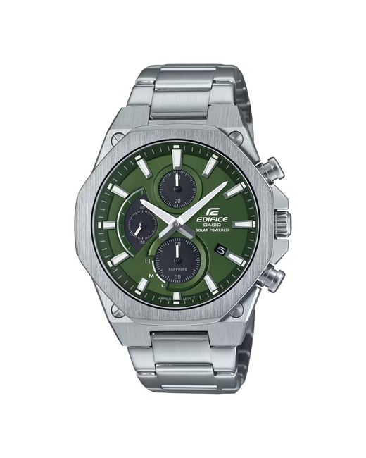 G-Shock Metallic Edifice Watch Efs-S570D-3Auef Stainless Steel for men