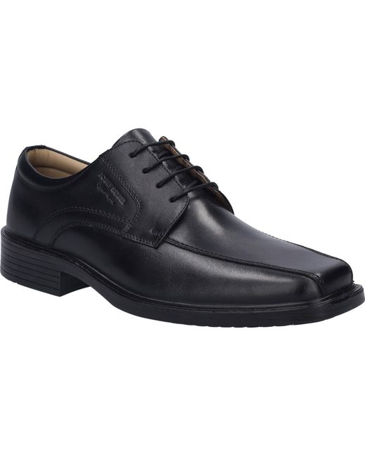 Josef Seibel Black Low Shoe Elliot 01 for men