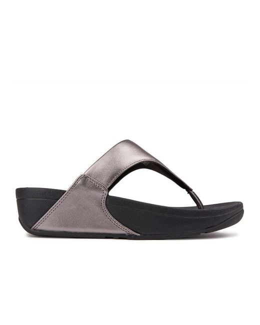 Fitflop Brown Lulu Leather Sandals