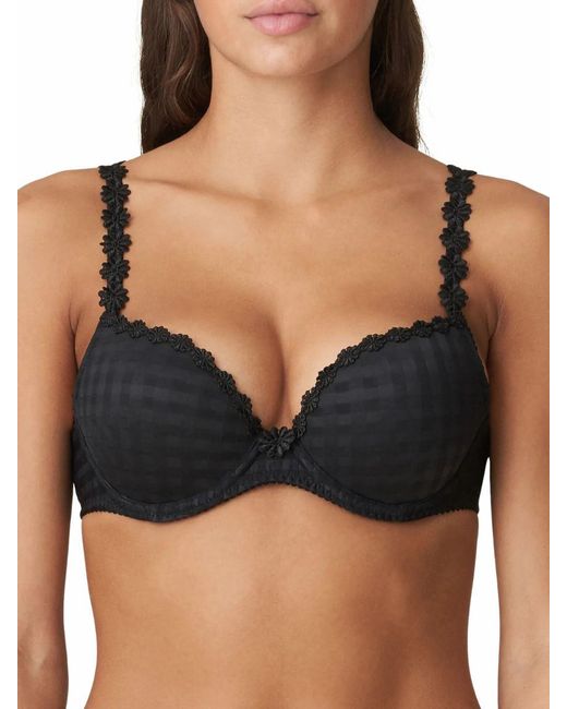 Marie Jo Black Avero Push Up Bra Polyamide