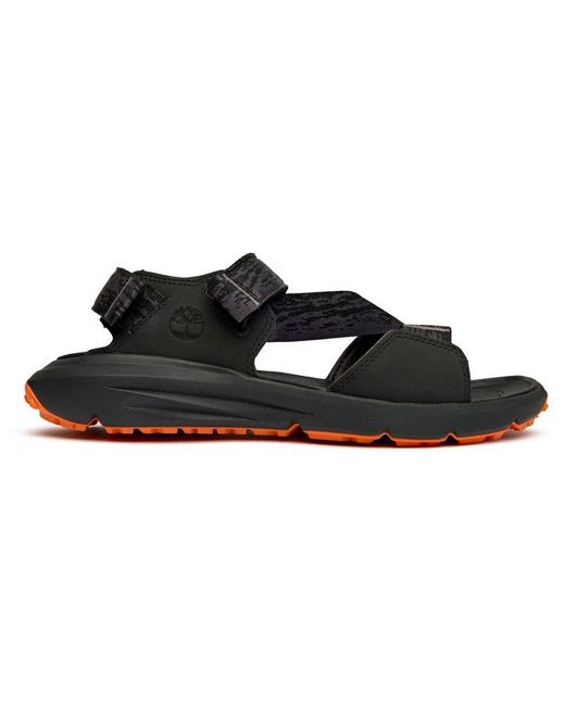 Timberland Black Motion Dune Sandals for men