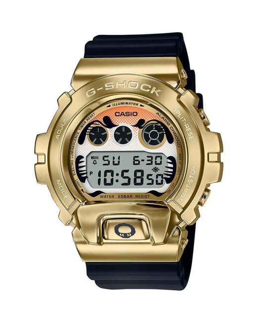 G-Shock Metallic G-shock Daruma Black Watch Gm-6900gda-9er for men