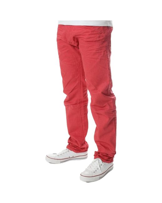 DIESEL Red Darron 008Qu Jeans Cotton for men
