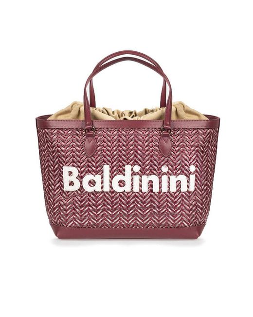 Baldinini Handtas Shopping Bag Vrouw Rood in het Pink