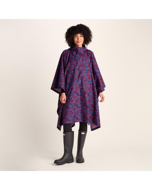 TOG24 Purple Drench Waterproof Poncho