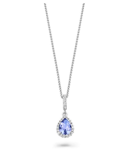 Orphelia Metallic 'Enora' 925 Sterling Chain With Pendant