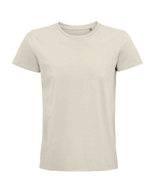 Sol's White Adult Pioneer Organic T-Shirt