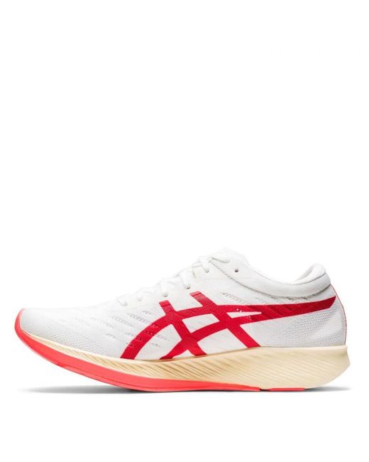 Asics Pink Metaracer Running Shoes