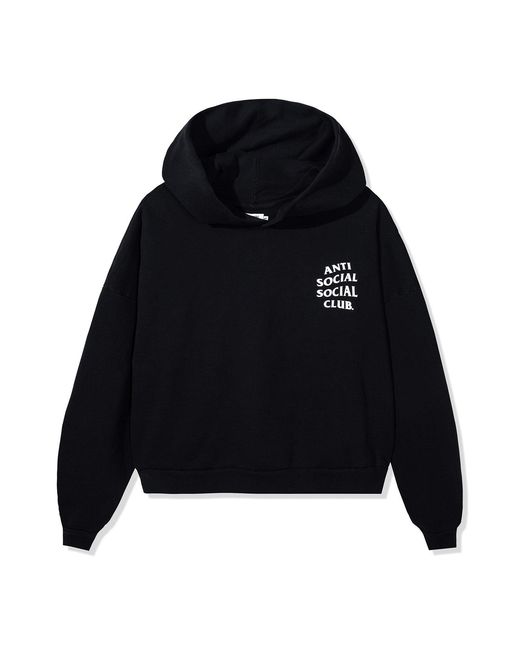 ANTI SOCIAL SOCIAL CLUB Black Anti Social Club Assc Cozy Oversized Hoodie