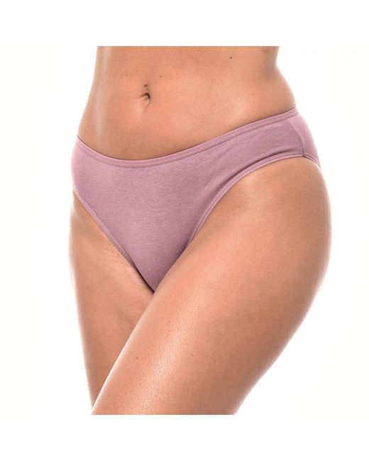Kisses&Love Pink Pack Of 3 Kl10000 Cotton Panties