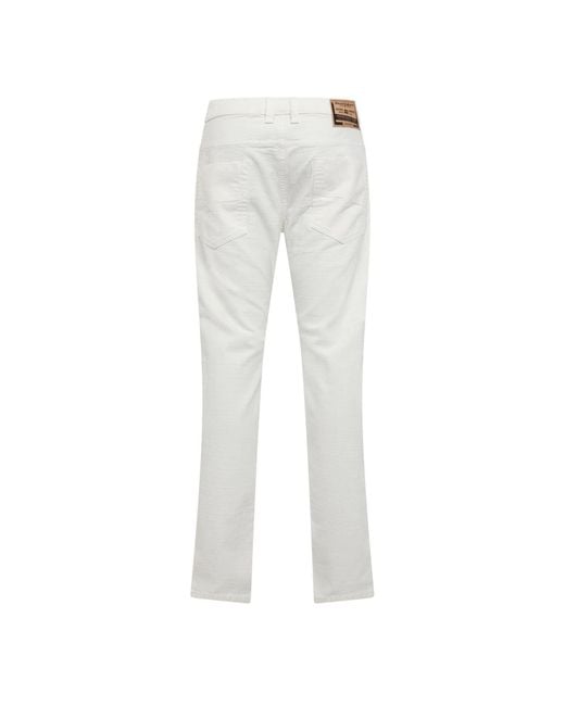 DIESEL Gray Safado X Straight Leg Jeans for men
