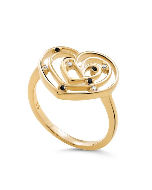 Orphelia Metallic 'Euphoria' 925 Sterling Ring