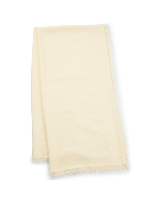 Boss Natural Accessories Monogram Jacquard Scarf