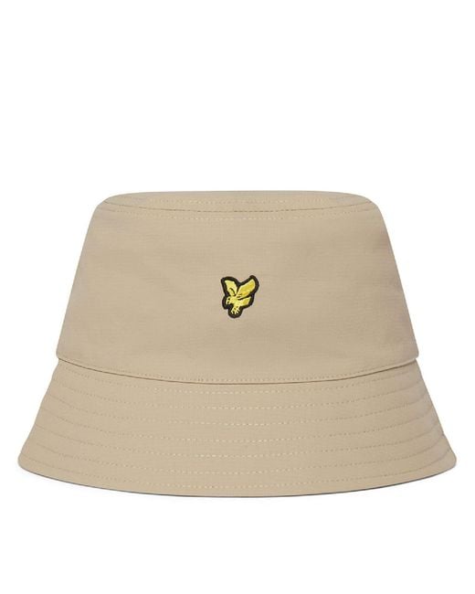 Lyle & Scott Natural Accessories And Reversible Bucket Hat for men