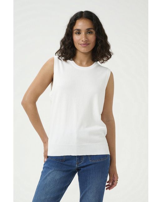 Kaffe Blue Strickpullover Regular Fit