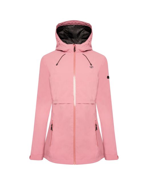 Dare 2b Pink Ladies Switch Up Recycled Waterproof Jacket (Mesa Rose)