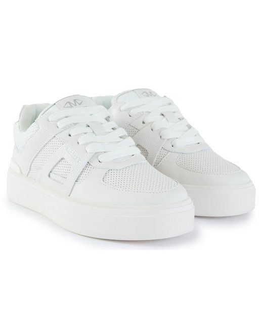 Mallet White Fenchurch Trainers