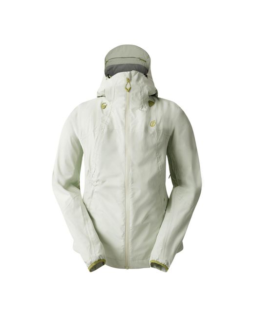 Dare 2b Gray Ladies Breathe Easy Waterproof Jacket (Meadow Haze Mist)