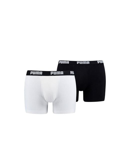 PUMA Blue Basic Boxer 2 Pack for men