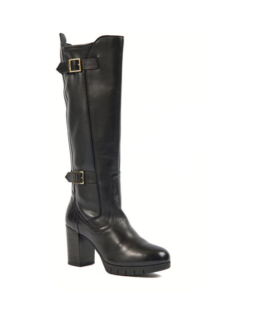 Pod Black Nitika Leather Boots