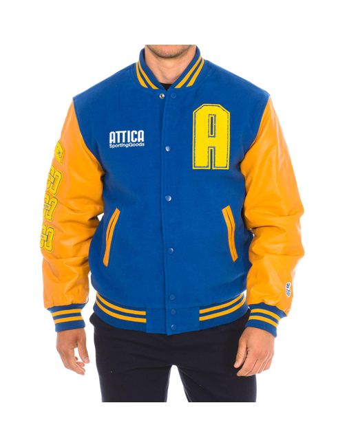 Attica Sporting Goods Blue At-Fw22-016 Baseball Jacket for men