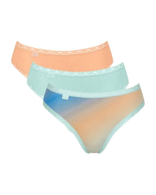 Sloggi Blue 24/7 Weekend Hipster 3 Pack Briefs