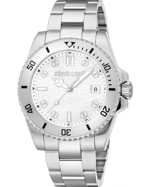 Roberto Cavalli Gray Rc5G129M0055 Watch for men