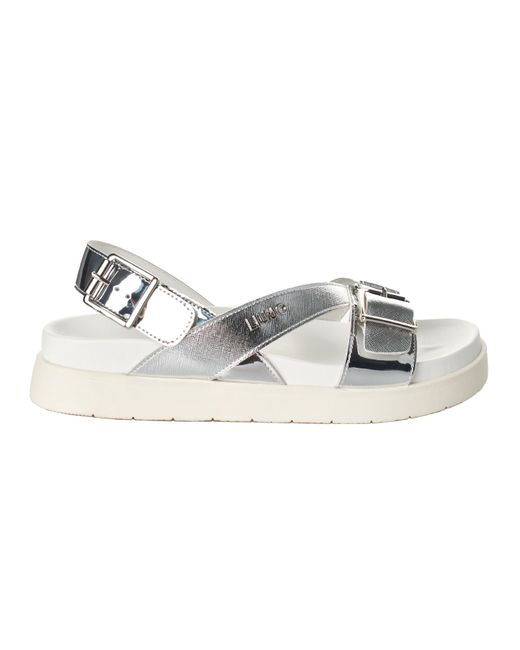 Liu Jo White 4A4727Ex257 Platform Sandals