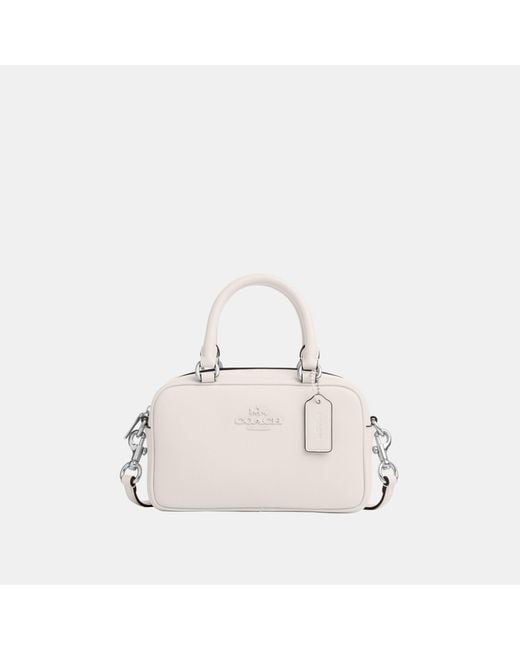 COACH White Satchel Crossbody