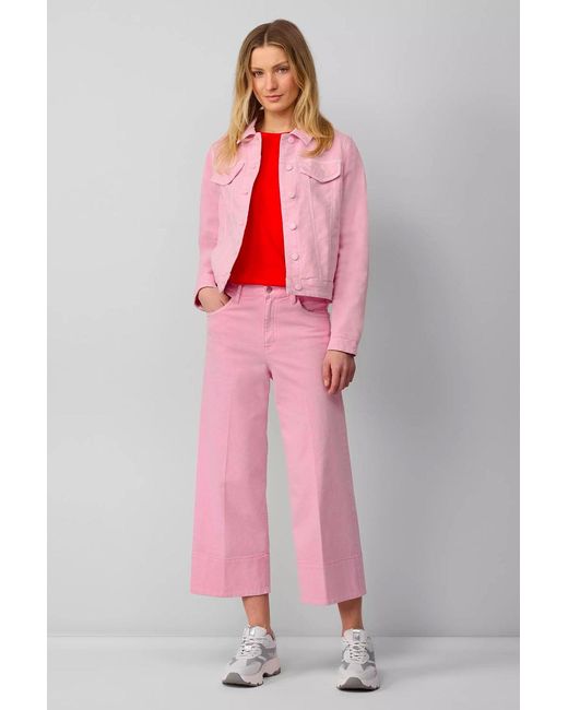 S.oliver Pink Boxy Denim Jacket