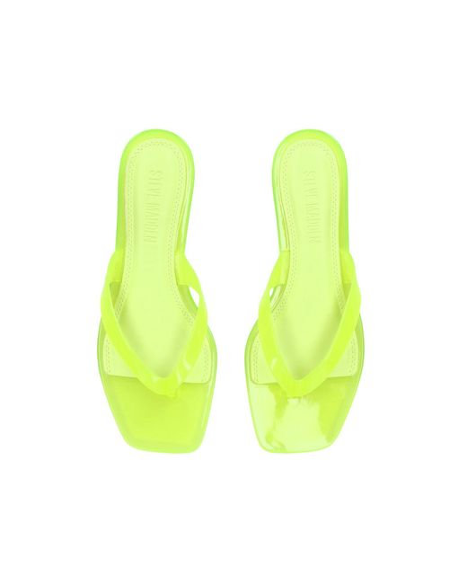 Steve Madden Yellow Trella Sandals
