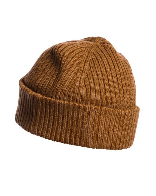 Parajumpers Brown Rib Hat Almond for men